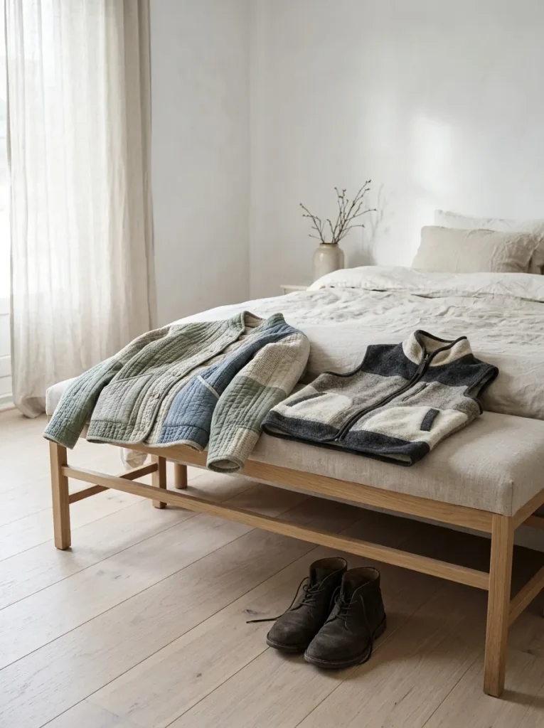 15 cozy scandinavian quilted jackets and vests ideas with handmade Nordic layers.