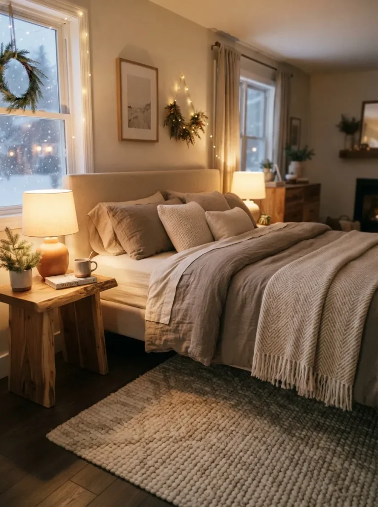 Best bed sheets for comfortable sleep styled in a calm cozy bedroom