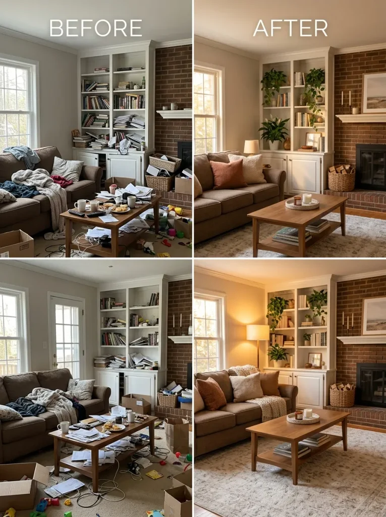Cozy room makeover mistakes and better design solutions