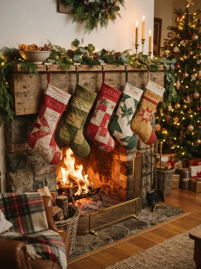 stockings_hanging_from_wooden