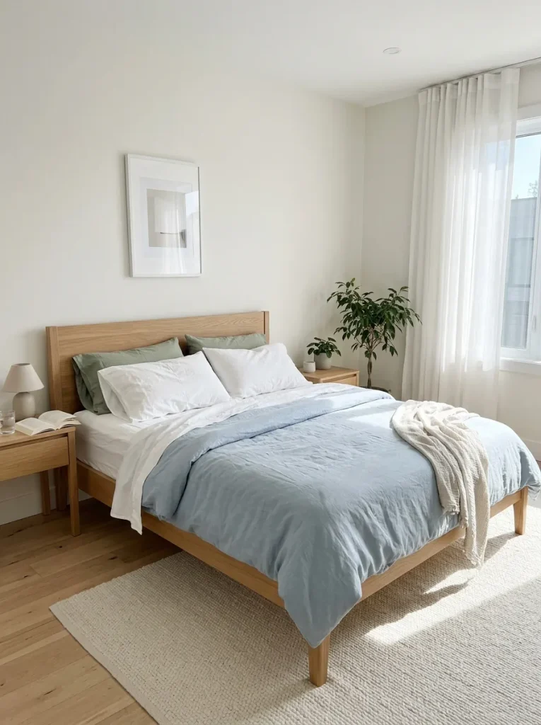 cool bedroom with best cooling bed sheets