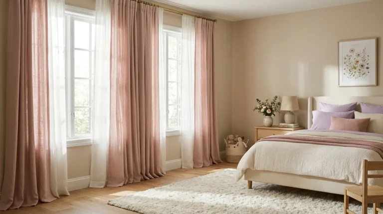girls bedroom curtains ideas